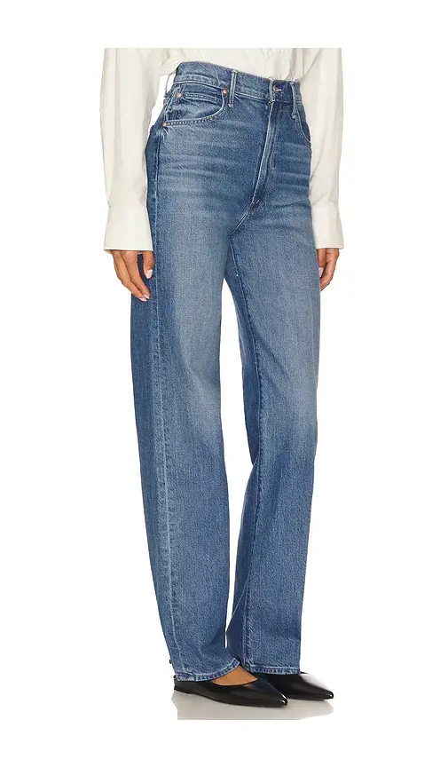 Mother High Waisted Tunnel Vision Sneak Jeans | Thumbnail 2 Mother High Waisted Tunnel Vision Sneak Jeans | Thumbnail 2