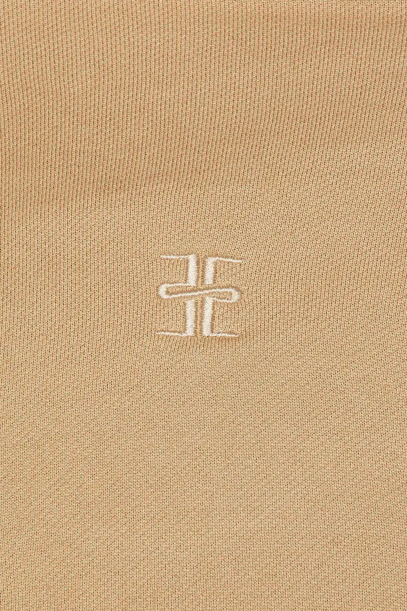 ÉTERNE Cropped Half Zip Sweatshirt | Thumbnail 5 ÉTERNE Cropped Half Zip Sweatshirt | Thumbnail 5