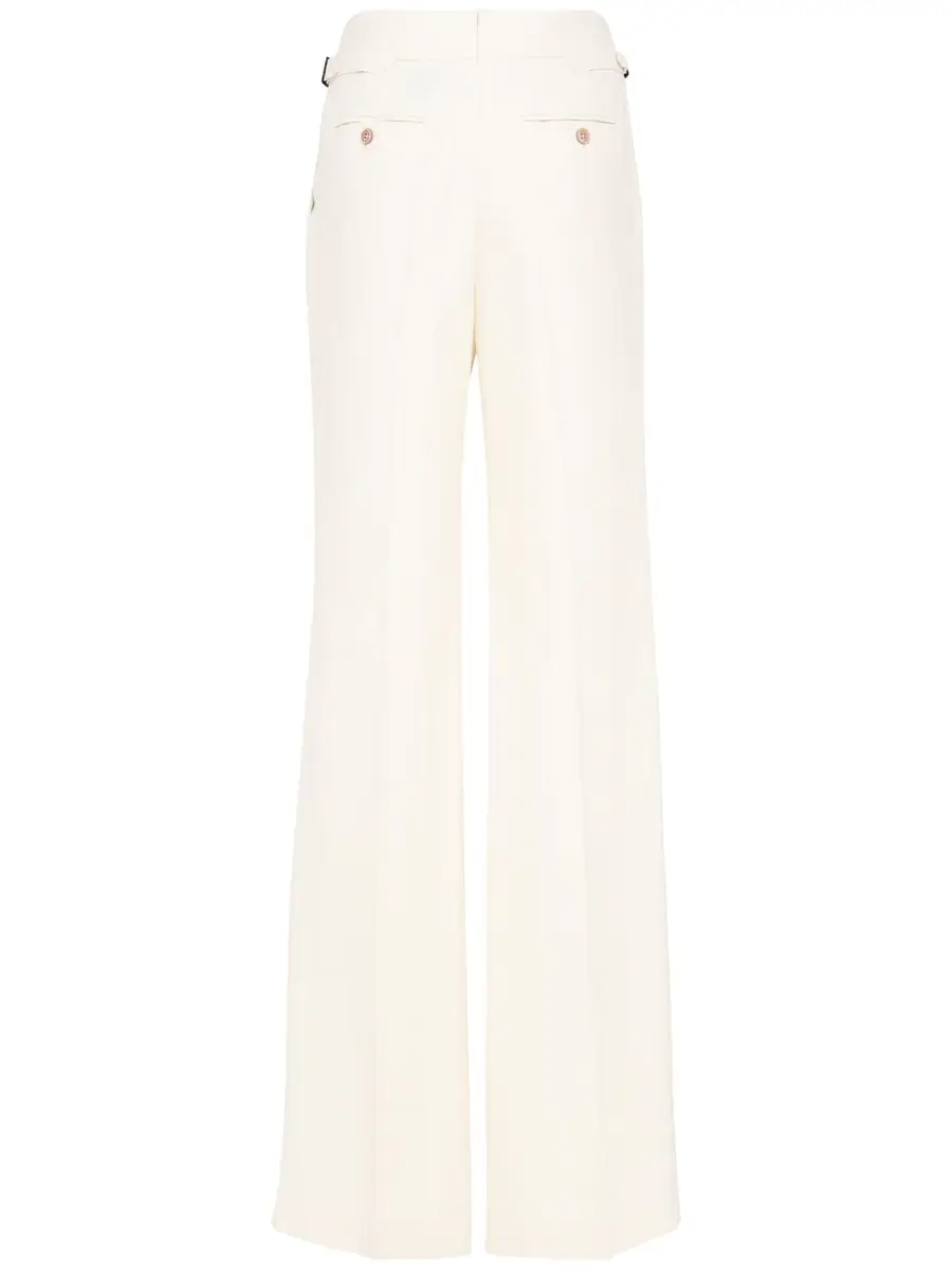 TOM FORD Fluid Viscose & Silk Twill Flared Pants | Thumbnail 2