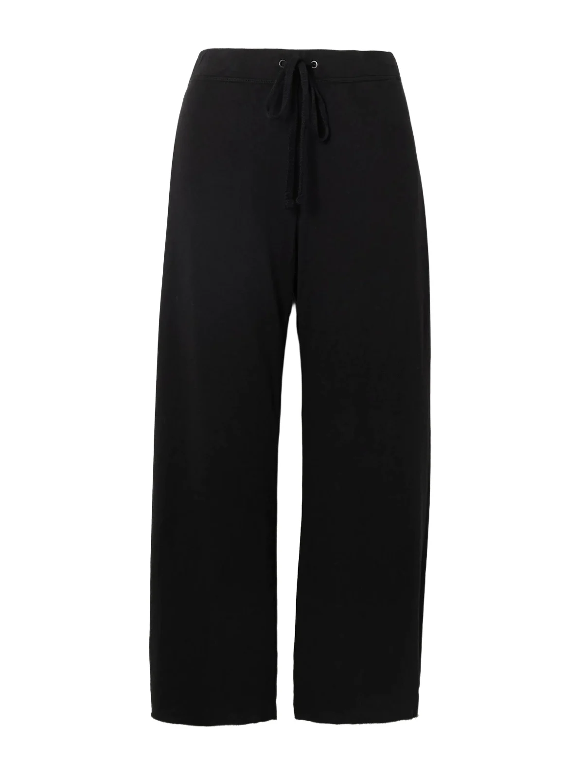 Cropped Brushed Cotton-terry Straight-leg Sweatpants