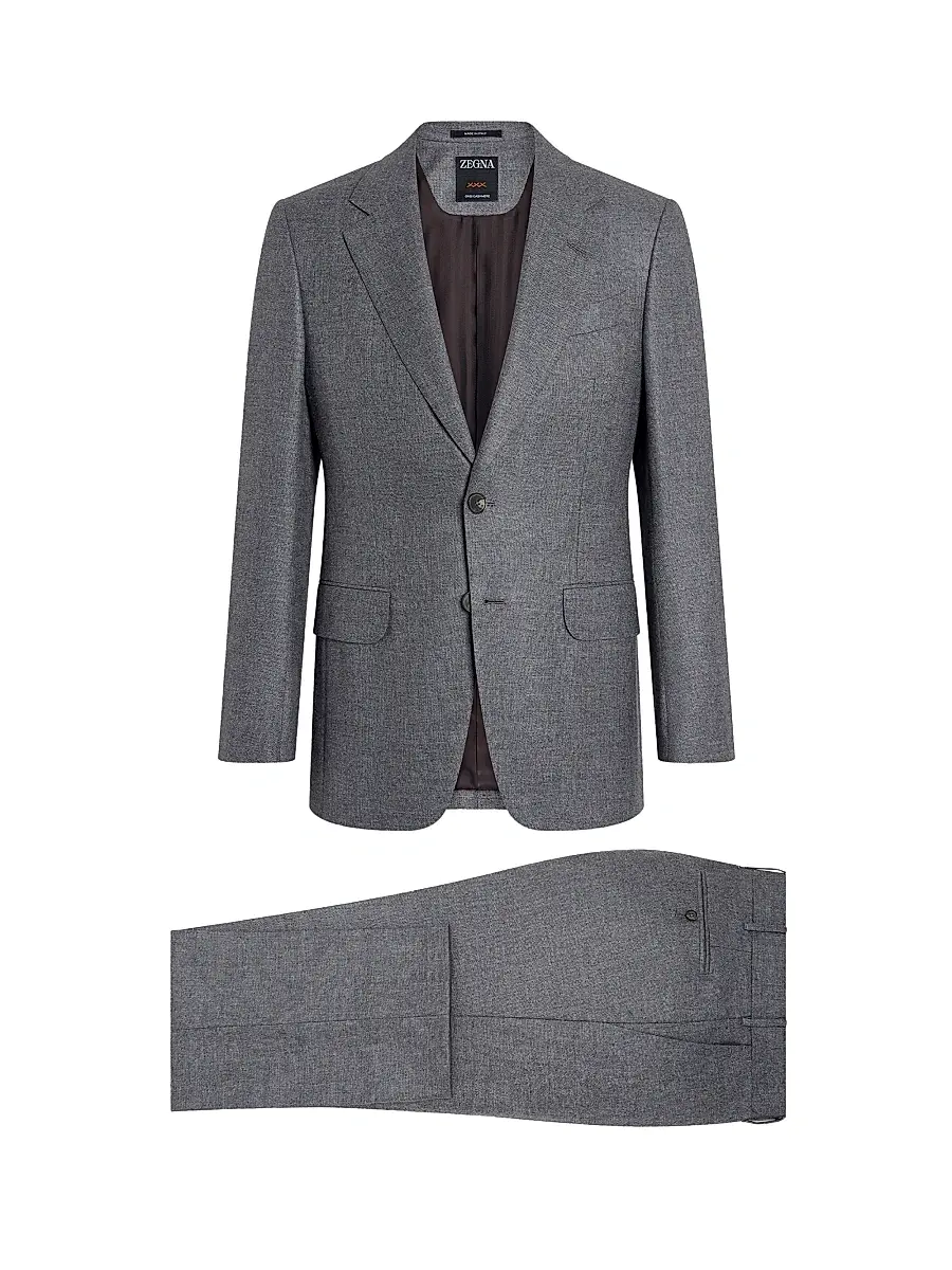 Zegna Men's Oasi Cashmere Suit | Thumbnail 2 Zegna Men's Oasi Cashmere Suit | Thumbnail 2