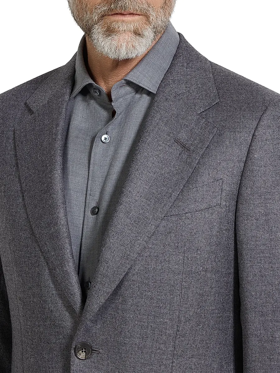 Zegna Men's Oasi Cashmere Suit | Thumbnail 5 Zegna Men's Oasi Cashmere Suit | Thumbnail 5