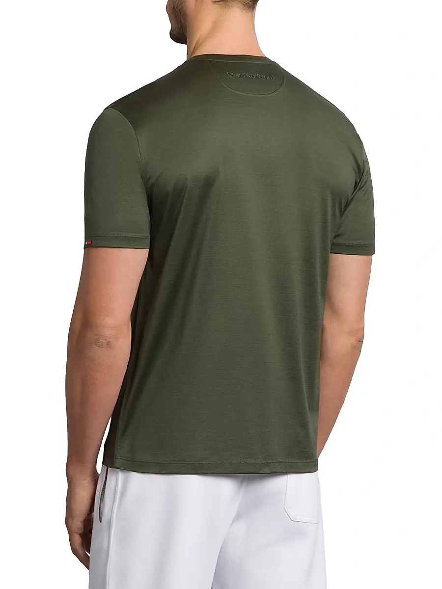 Stefano Ricci Men's Cotton T-Shirt | Thumbnail 3 Stefano Ricci Men's Cotton T-Shirt | Thumbnail 3
