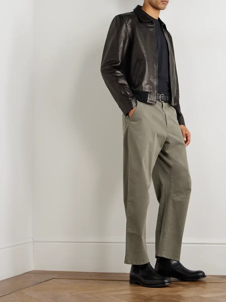 Nili Lotan Hammond Leather Jacket - Men | Thumbnail 2