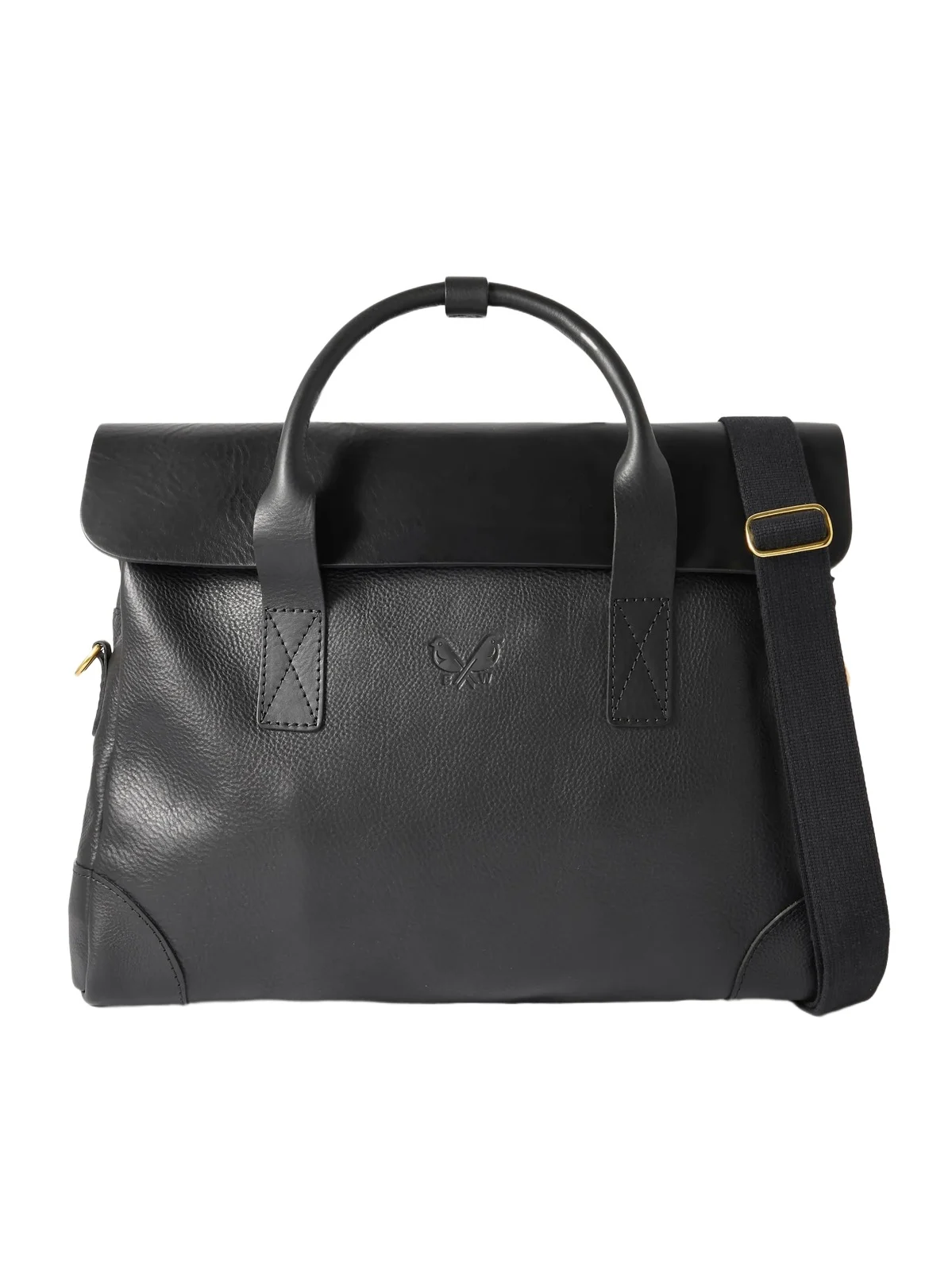 Full-Grain Leather Briefcase - Men Full-Grain Leather Briefcase - Men