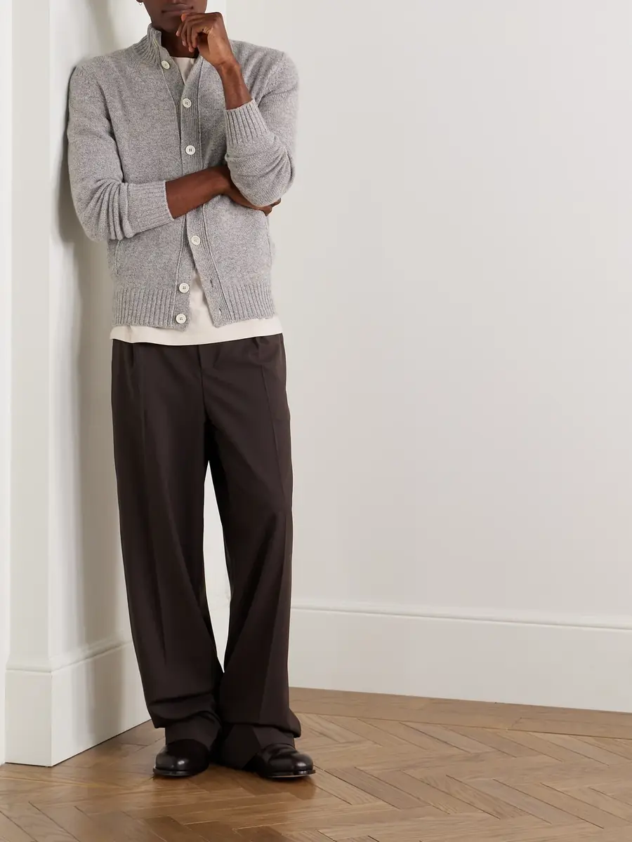 Incotex Incotex Zanone Slim-Fit Virgin Wool Cardigan - Men | Thumbnail 2 Incotex Incotex Zanone Slim-Fit Virgin Wool Cardigan - Men | Thumbnail 2