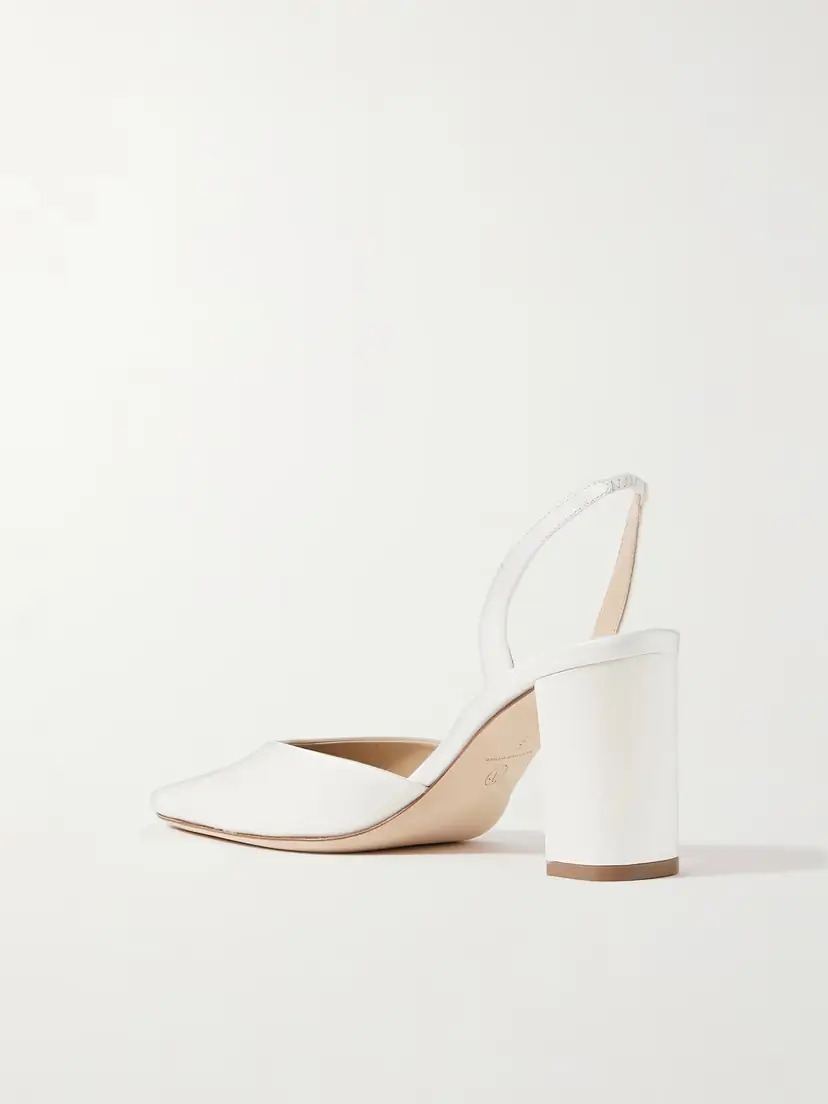 Danielle Frankel Juno Satin Slingback Pumps | Thumbnail 3 Danielle Frankel Juno Satin Slingback Pumps | Thumbnail 3