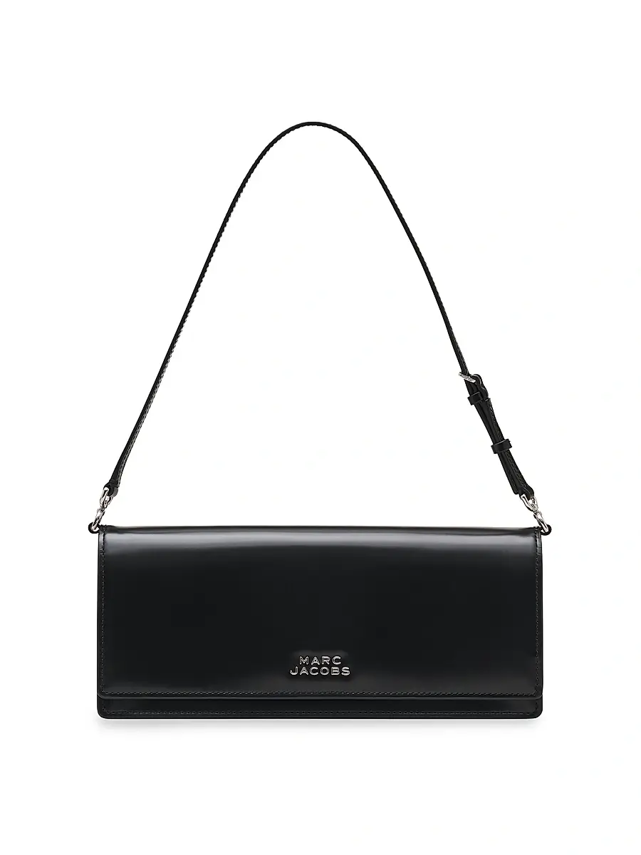 Marc Jacobs Women's Leather Shoulder Bag - Black | Image 1 Marc Jacobs Women's Leather Shoulder Bag - Black | Image 1