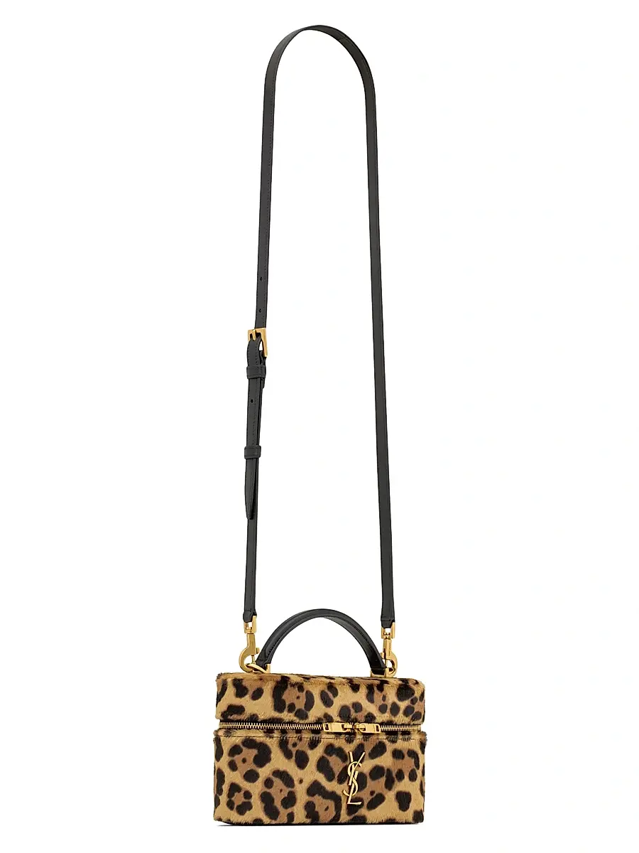Saint Laurent Women's Gaby Vanity Bag in Pony Hair Leather | Thumbnail 6 Saint Laurent Women's Gaby Vanity Bag in Pony Hair Leather | Thumbnail 6