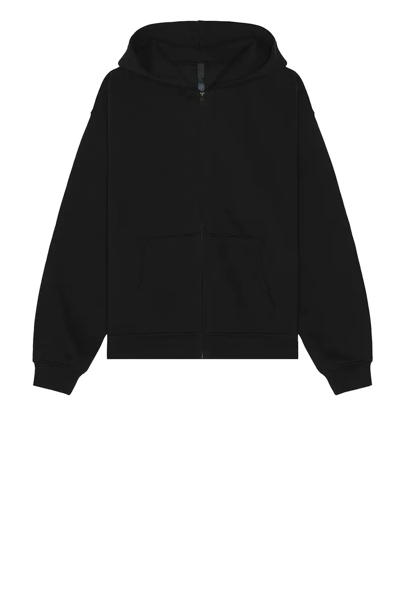 Skims Fleece Zip Up Hoodie | Thumbnail 5