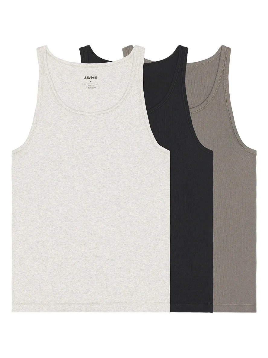 Cotton Rib Tank 3-Pack Cotton Rib Tank 3-Pack