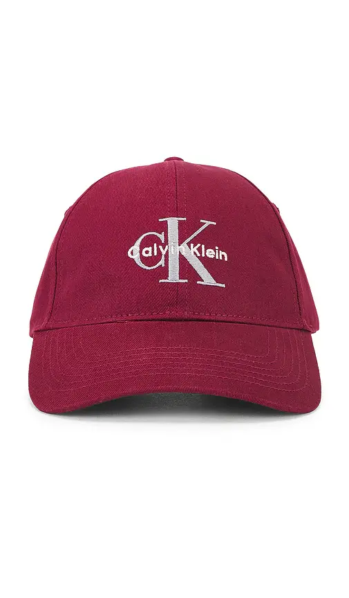 Calvin Klein Monologo Embroidery Baseball Cap