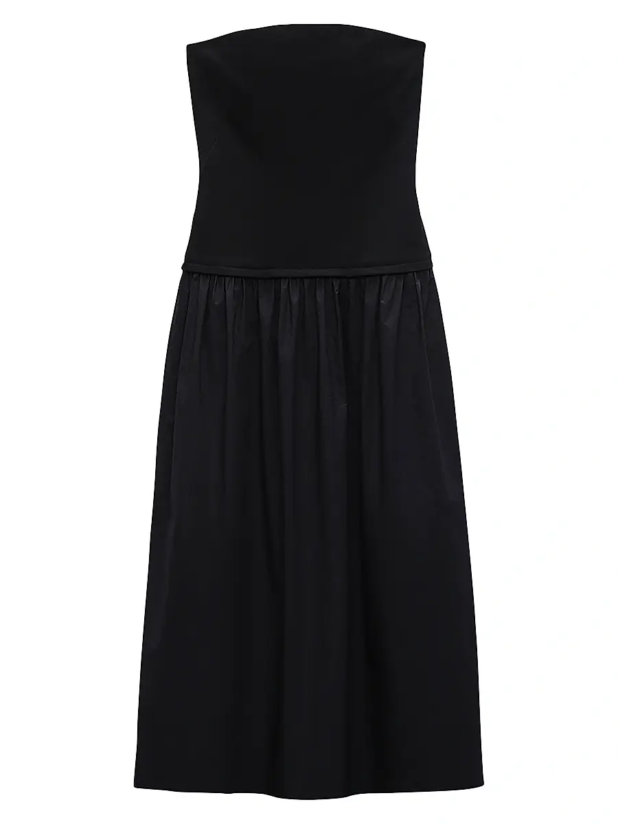 rag & bone Women's Irina Bandeau A-Line Midi-Dress