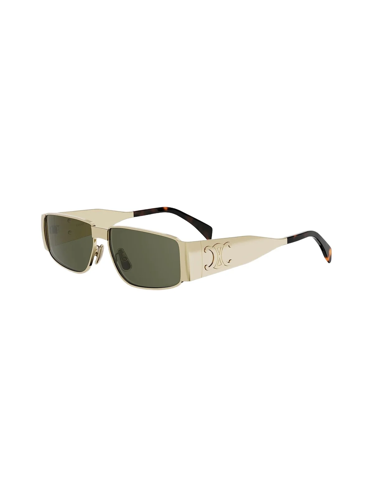 Men's Metal Triomphe 59MM Rectangular Sunglasses