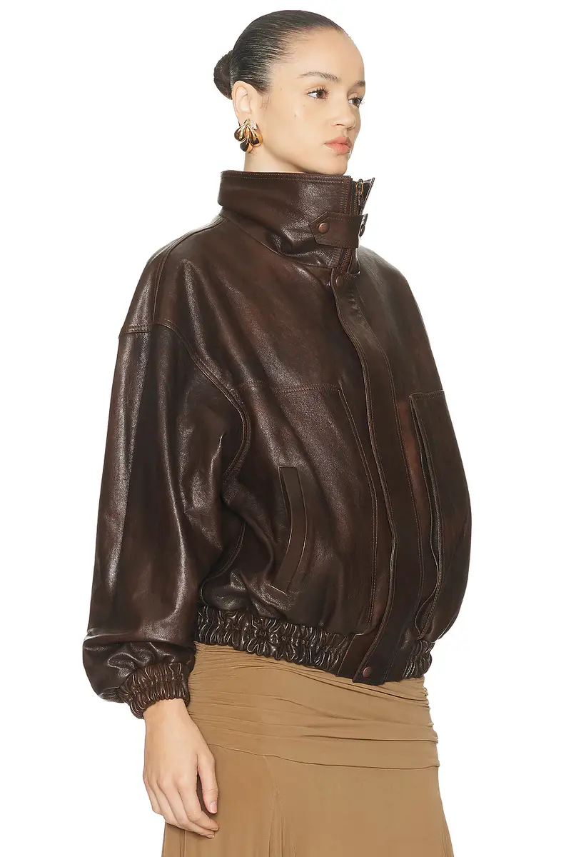 Magda Butrym Aviator Jacket | Thumbnail 2 Magda Butrym Aviator Jacket | Thumbnail 2