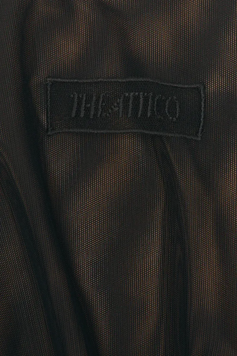 The Attico Feathers Embroidered Dress | Thumbnail 4 The Attico Feathers Embroidered Dress | Thumbnail 4