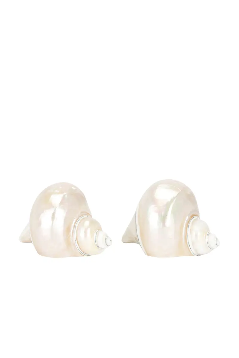 Gohar World Shell Set Of 2 Napkin Rings | Thumbnail 3 Gohar World Shell Set Of 2 Napkin Rings | Thumbnail 3