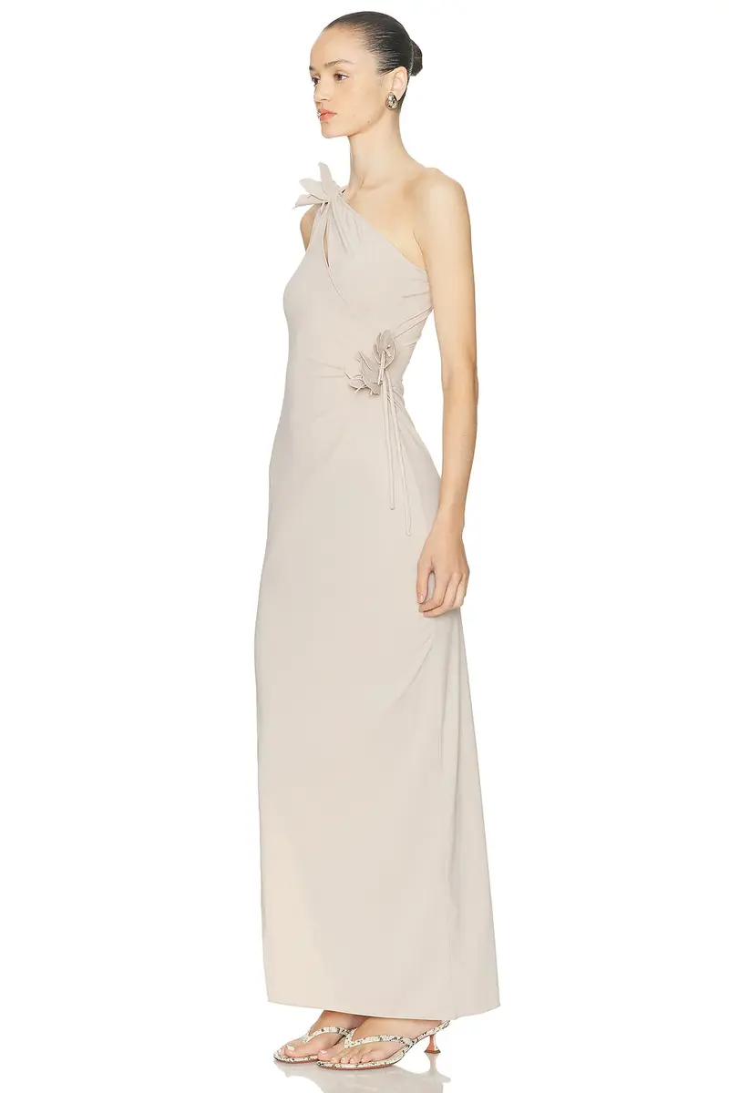 Coperni Asymmetric Flower Gown | Thumbnail 3