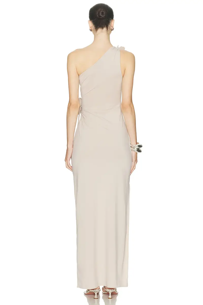 Coperni Asymmetric Flower Gown | Thumbnail 4