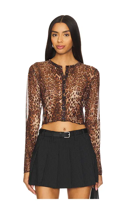 superdown Becky Sheer Top | Image 1 superdown Becky Sheer Top | Image 1