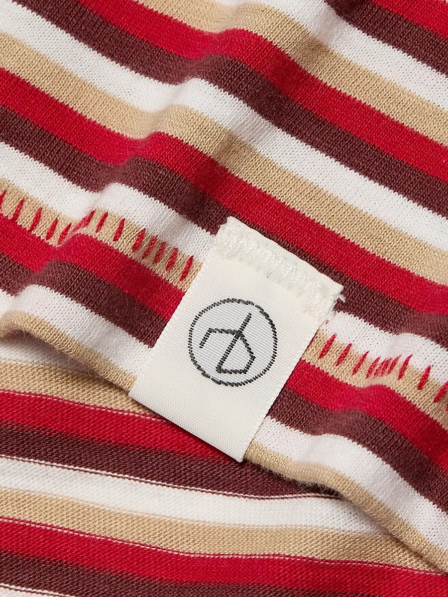 rag & bone Women's The Slub Striped Cotton T-Shirt | Thumbnail 7 rag & bone Women's The Slub Striped Cotton T-Shirt | Thumbnail 7