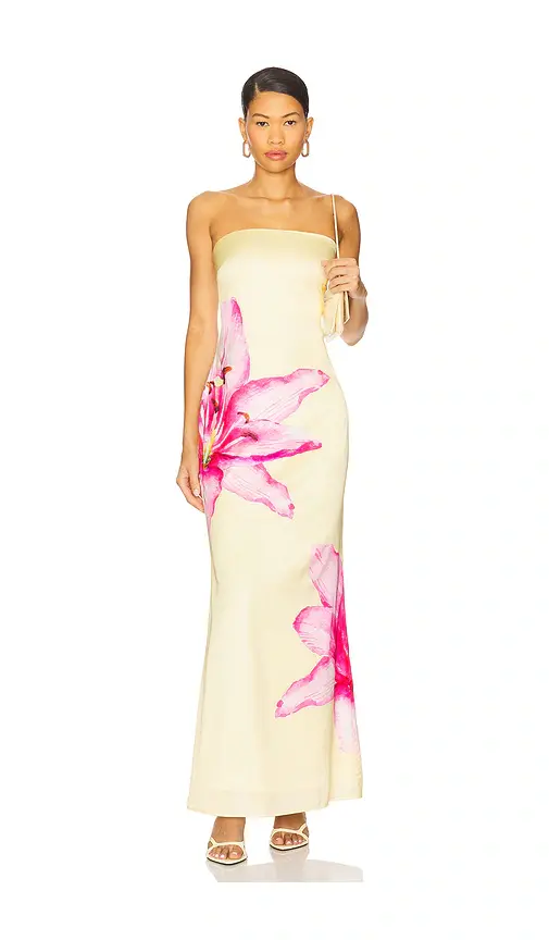 MORE TO COME Lyza Strapless Maxi Dress | Image 1 MORE TO COME Lyza Strapless Maxi Dress | Image 1