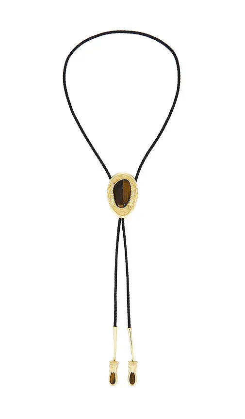 petit moments Dolly Bolo Tie Necklace
