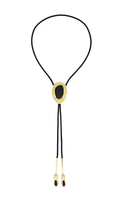 petit moments Dolly Bolo Tie Necklace
