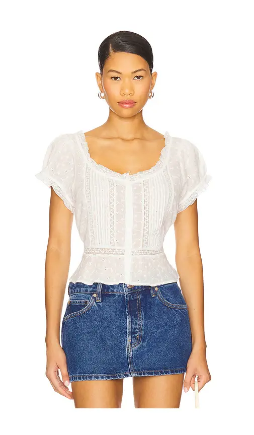 Rixo Sandi Top | Image 1 Rixo Sandi Top | Image 1