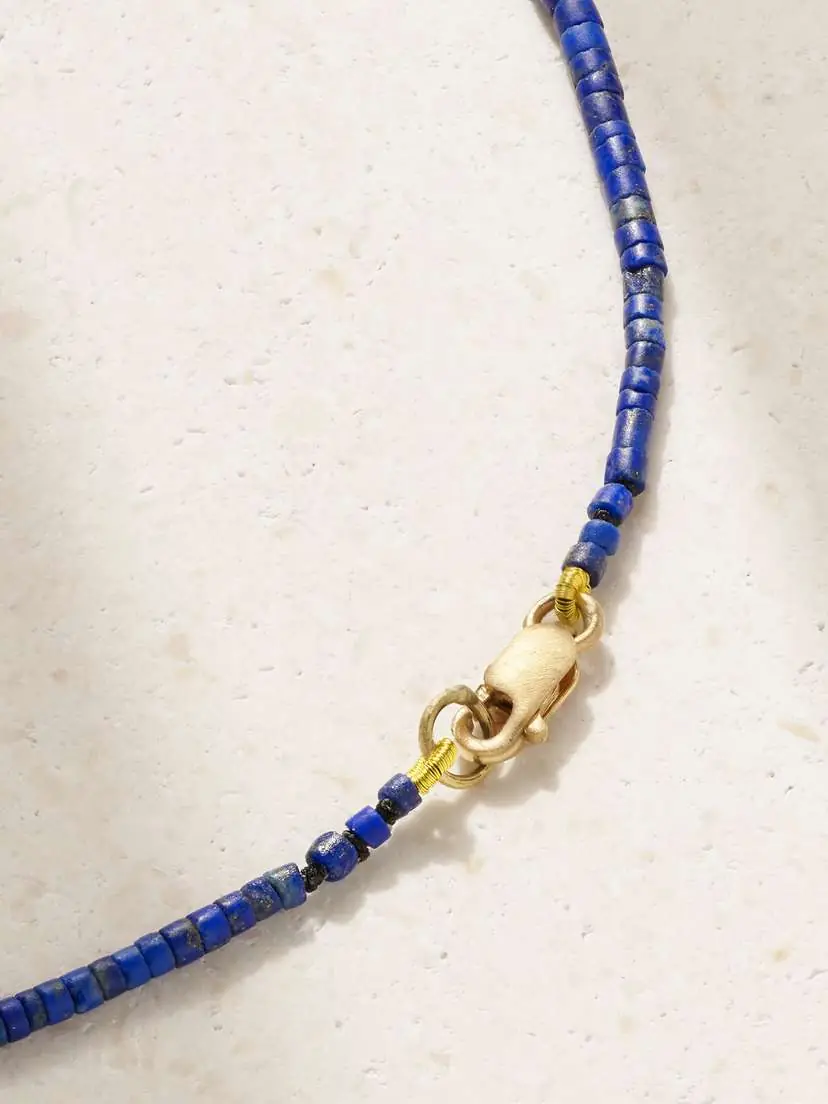 Marisa Klass Gold Multi-stone Necklace | Thumbnail 2 Marisa Klass Gold Multi-stone Necklace | Thumbnail 2