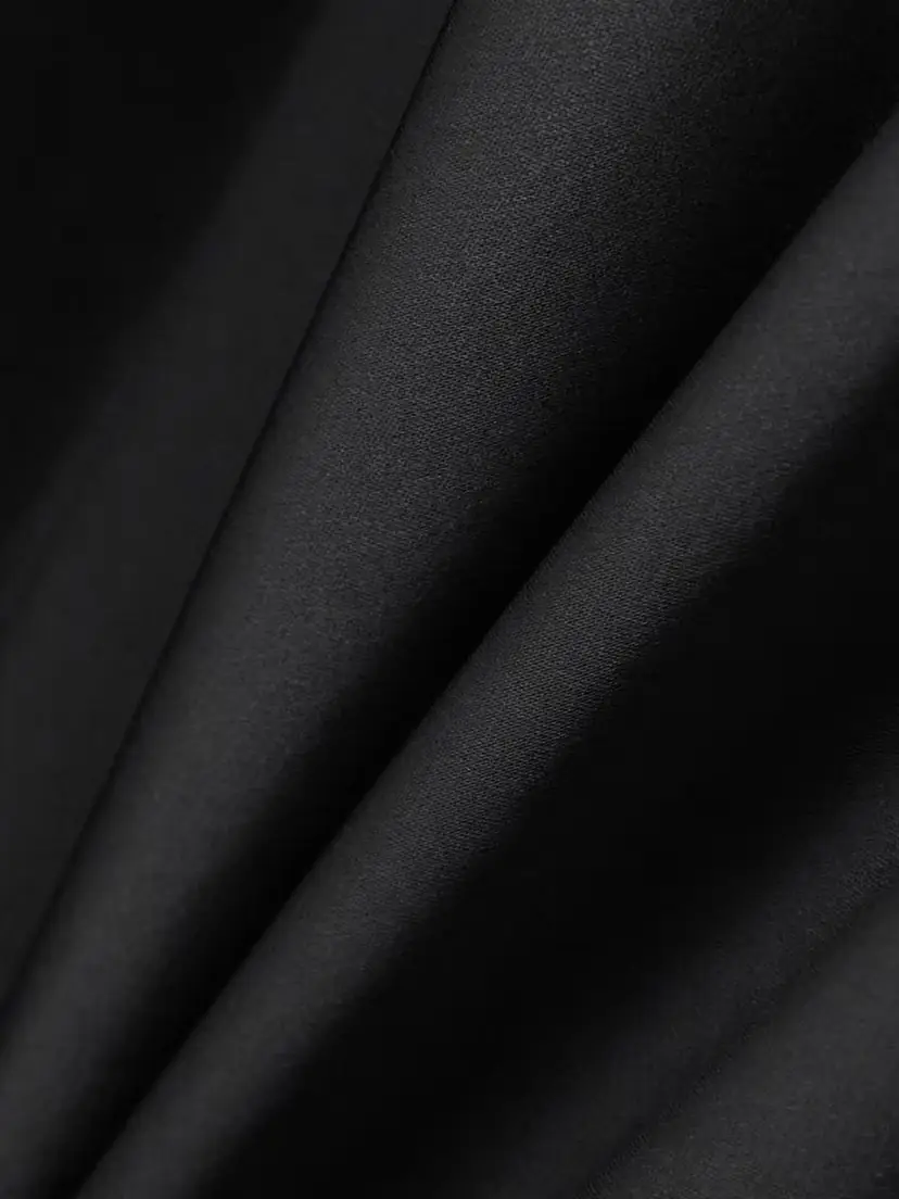 Courrèges Asymmetrical Lace-trimmed Satin Mini Dress | Thumbnail 4 Courrèges Asymmetrical Lace-trimmed Satin Mini Dress | Thumbnail 4