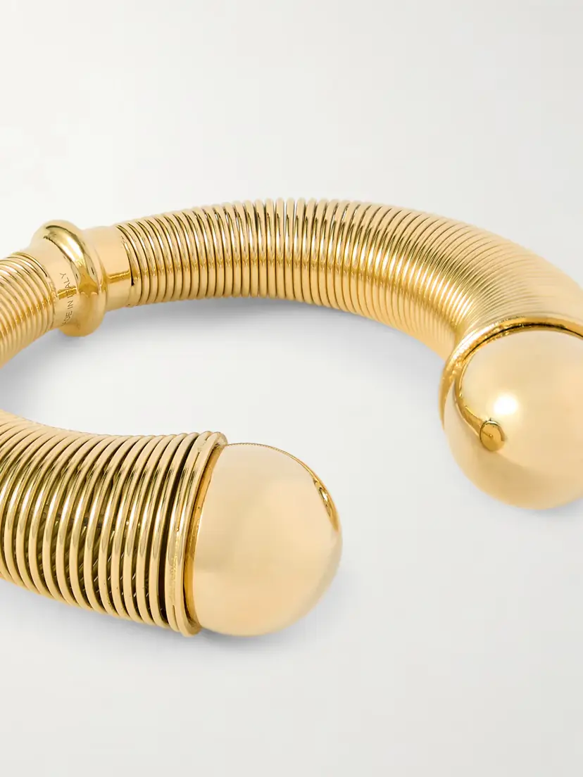 Alaïa Sphere Gold-tone Cuff | Thumbnail 4 Alaïa Sphere Gold-tone Cuff | Thumbnail 4