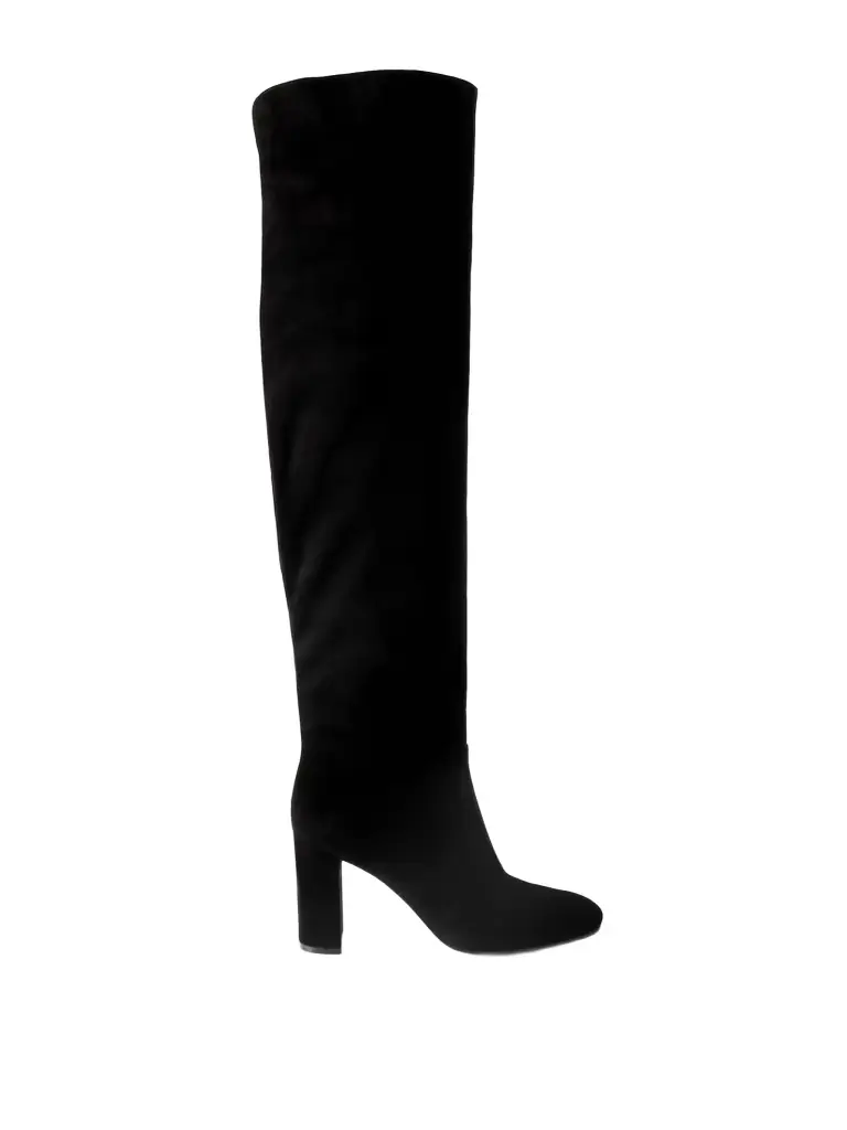 Gianvito Rossi 85 Over-the-knee Suede Boots | Image 1 Gianvito Rossi 85 Over-the-knee Suede Boots | Image 1