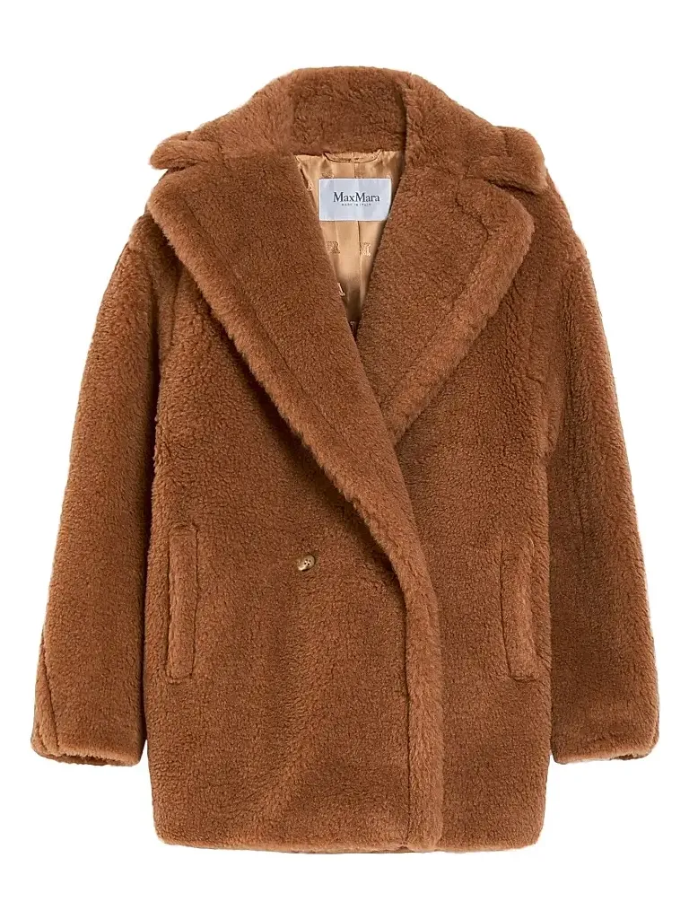 Women's Short Teddy Bear Icon Coat Women's Short Teddy Bear Icon Coat
