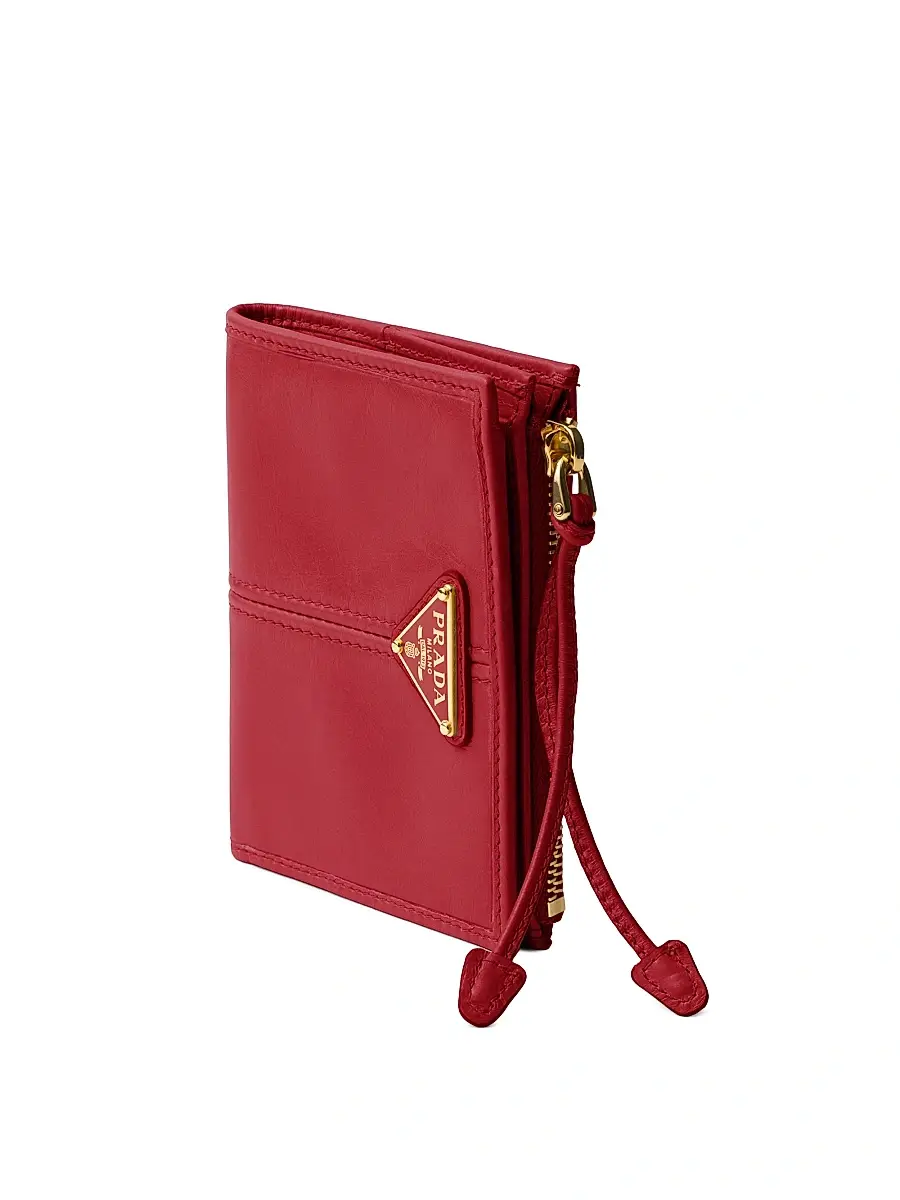 Prada Women's Small Leather Wallet | Thumbnail 4
