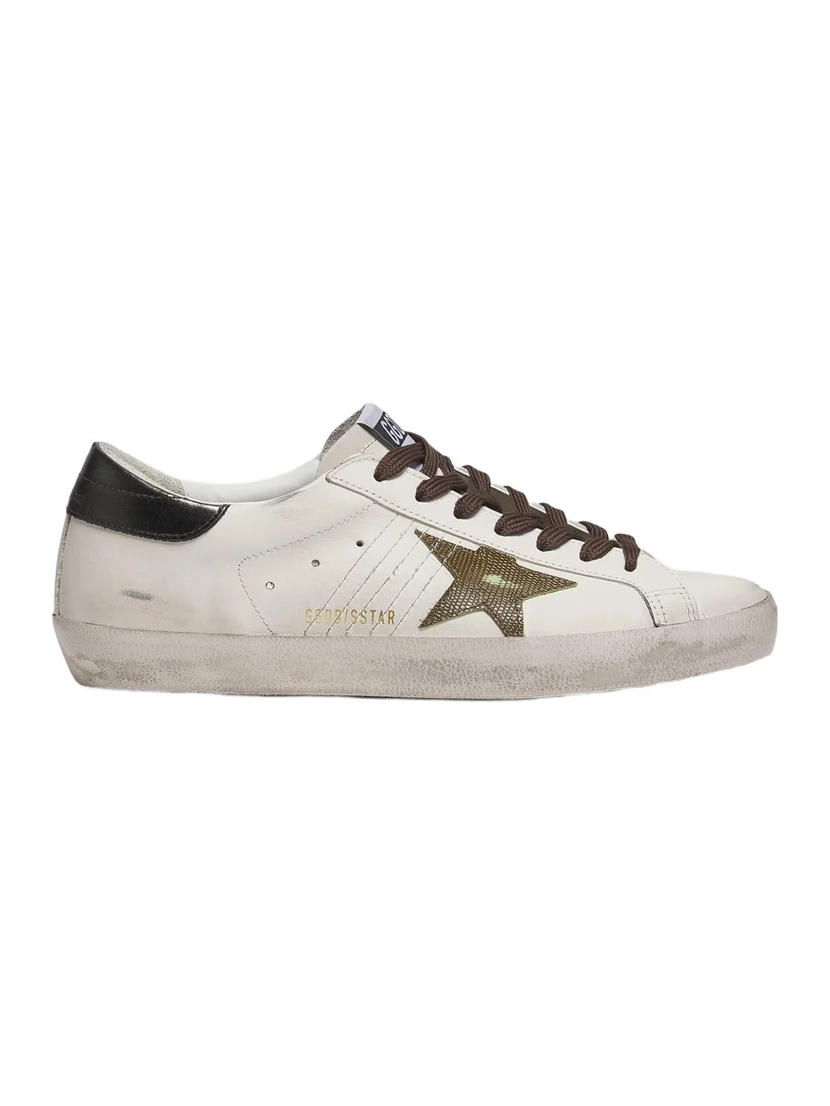 Men's Super-Star Leather Low-Top Sneakers Men's Super-Star Leather Low-Top Sneakers