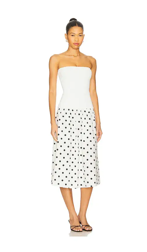WeWoreWhat x REVOLVE Ribbed Cotton Midi Dress | Thumbnail 2 WeWoreWhat x REVOLVE Ribbed Cotton Midi Dress | Thumbnail 2
