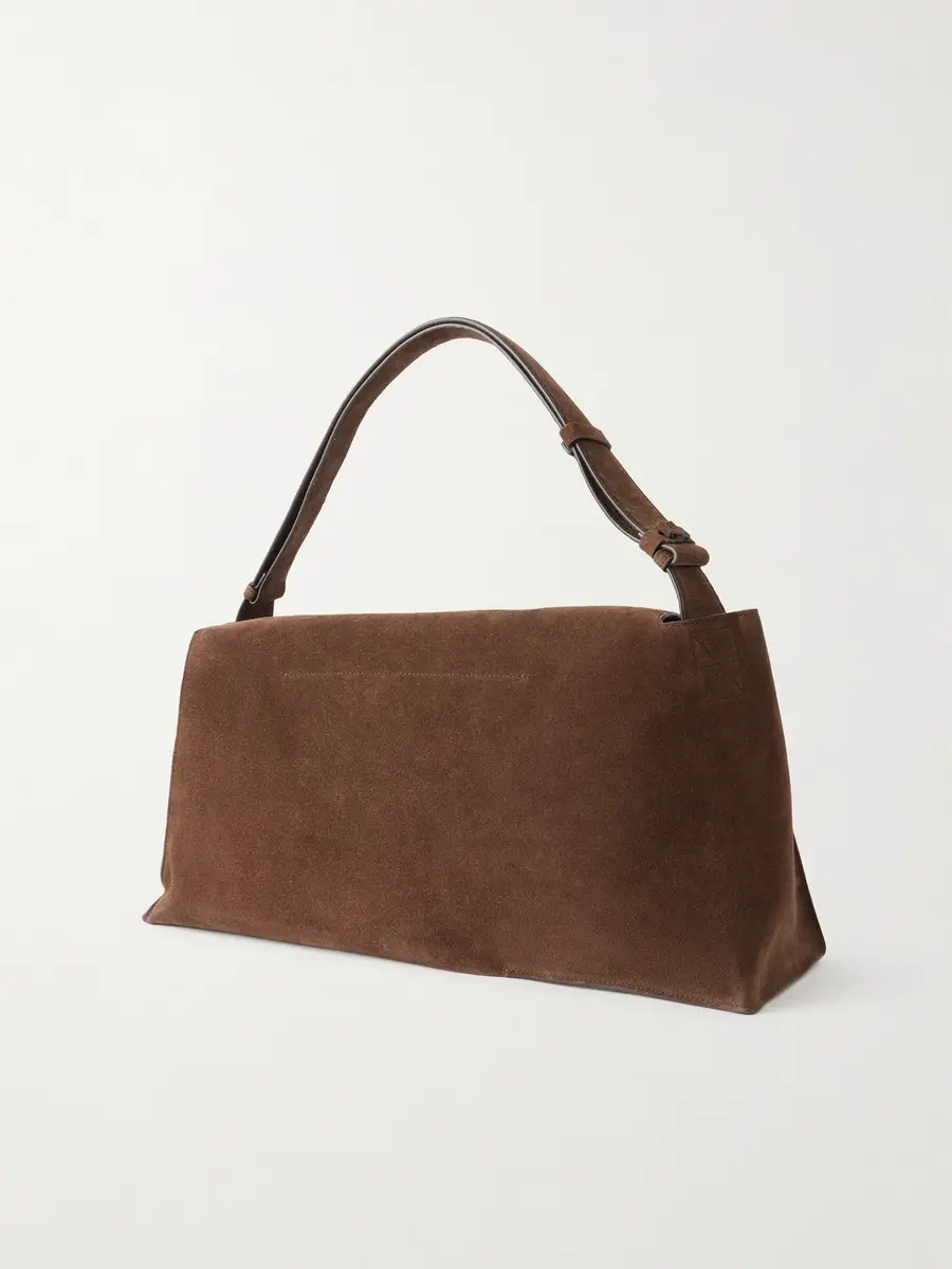 Studio Nicholson Shiboru Suede Messenger Bag - Men | Thumbnail 4 Studio Nicholson Shiboru Suede Messenger Bag - Men | Thumbnail 4
