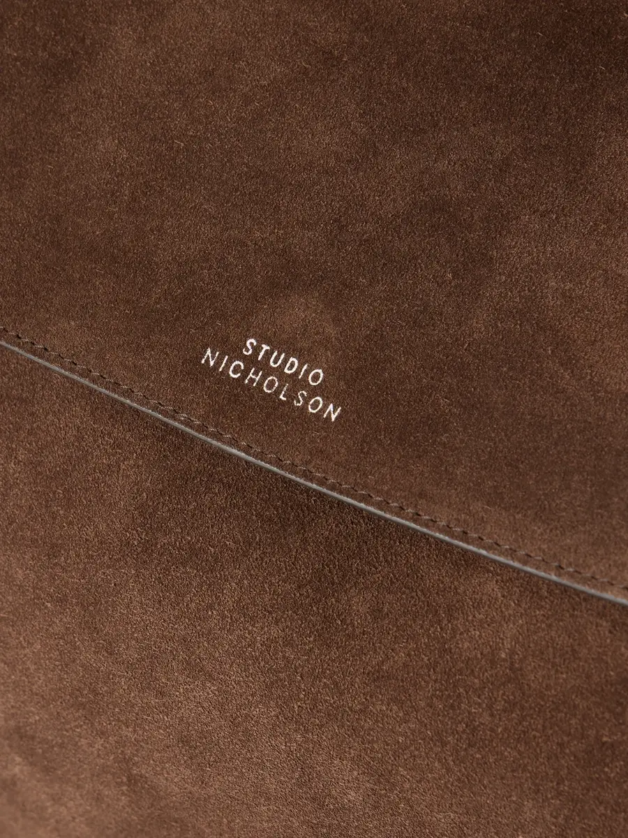 Studio Nicholson Shiboru Suede Messenger Bag - Men | Thumbnail 5 Studio Nicholson Shiboru Suede Messenger Bag - Men | Thumbnail 5