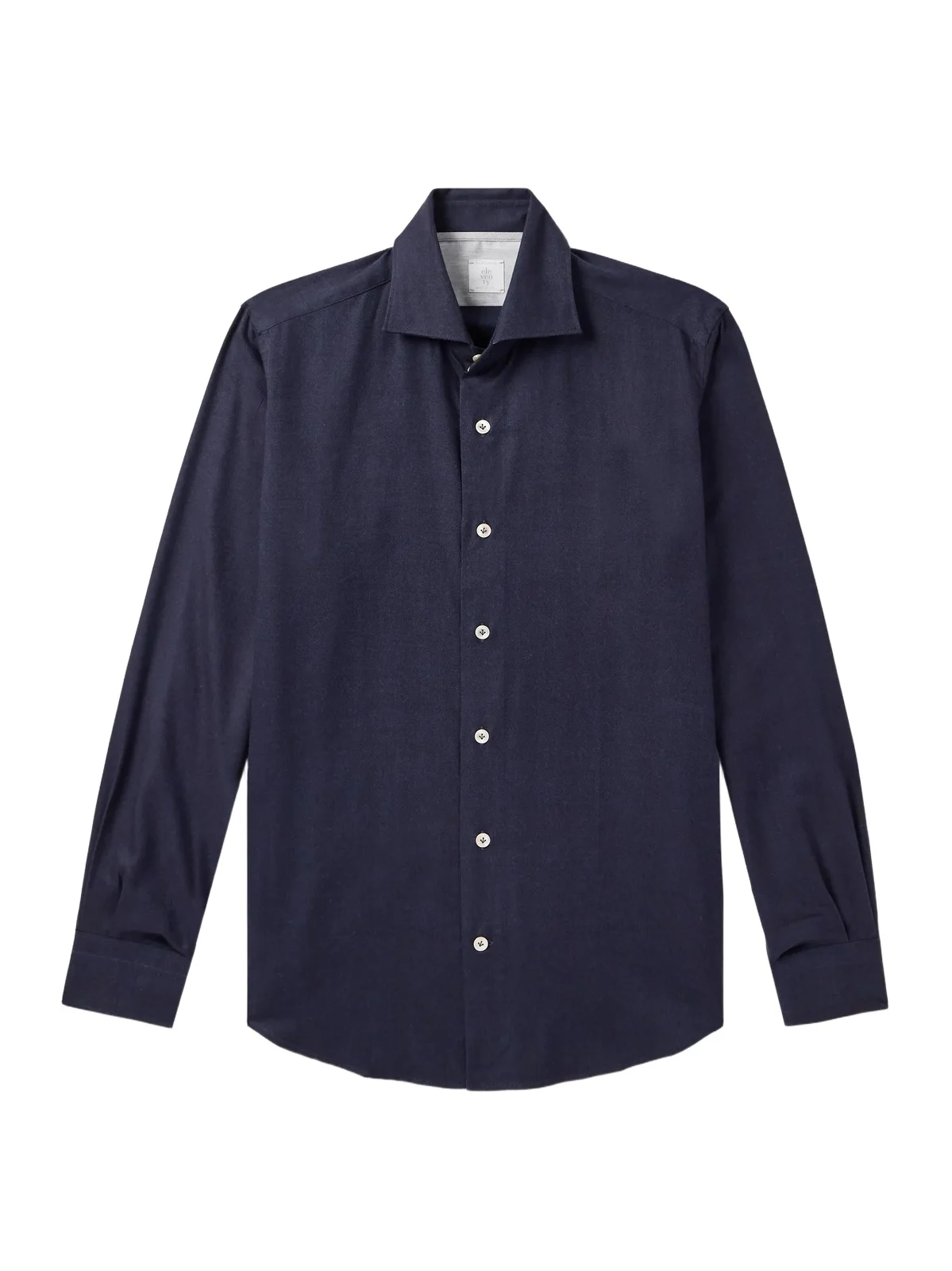 Slim-Fit Herringbone Cotton and Lyocell-Blend Shirt - Men Slim-Fit Herringbone Cotton and Lyocell-Blend Shirt - Men