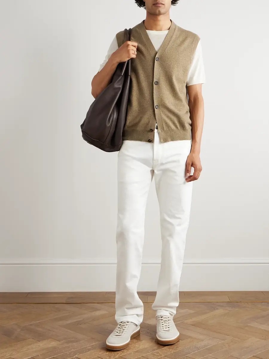Loro Piana Quarona Slim-Fit Straight-Leg Jeans - Men | Thumbnail 2 Loro Piana Quarona Slim-Fit Straight-Leg Jeans - Men | Thumbnail 2