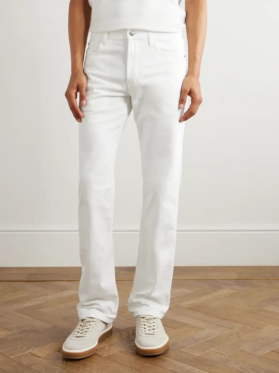 Loro Piana Quarona Slim-Fit Straight-Leg Jeans - Men | Thumbnail 3 Loro Piana Quarona Slim-Fit Straight-Leg Jeans - Men | Thumbnail 3