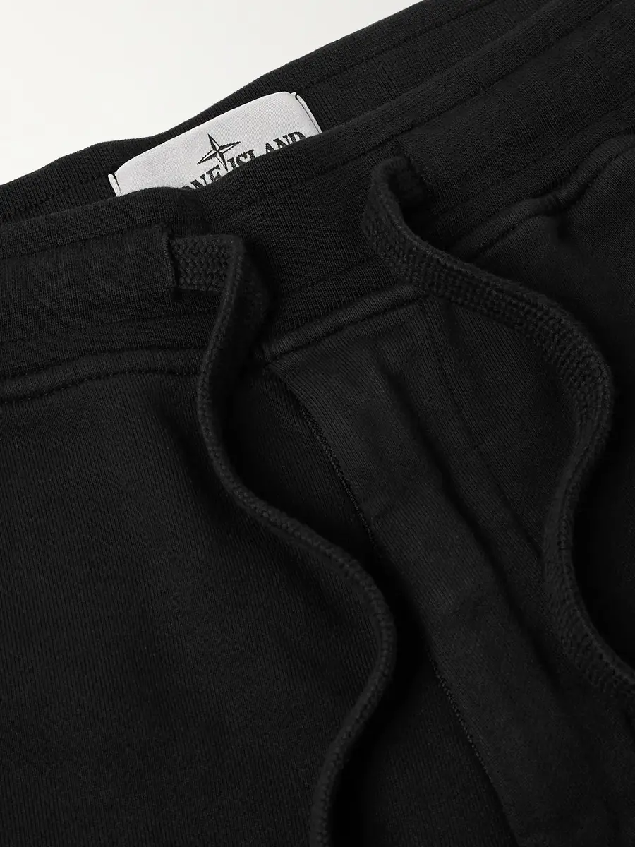 Stone Island Tapered Organic Cotton-Jersey Sweatpants - Men | Thumbnail 5 Stone Island Tapered Organic Cotton-Jersey Sweatpants - Men | Thumbnail 5