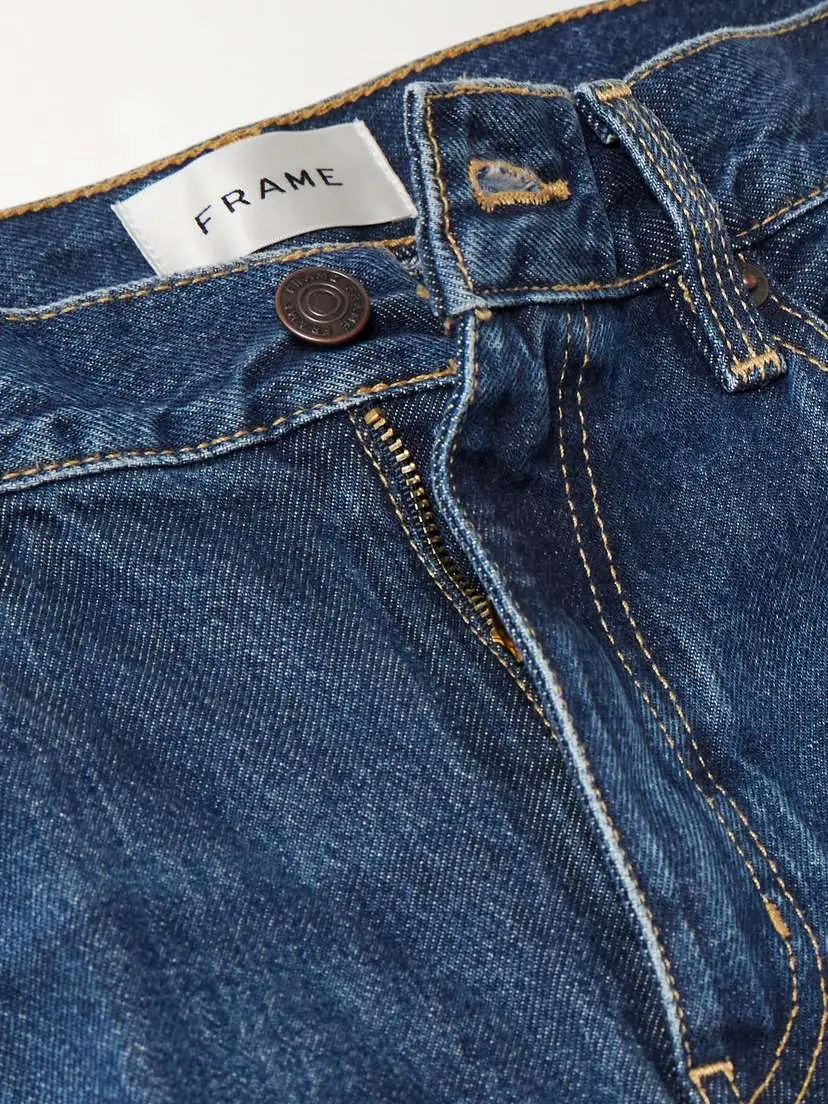 Frame The Cuffed Wide Mid-rise Wide-leg Jeans | Thumbnail 5 Frame The Cuffed Wide Mid-rise Wide-leg Jeans | Thumbnail 5