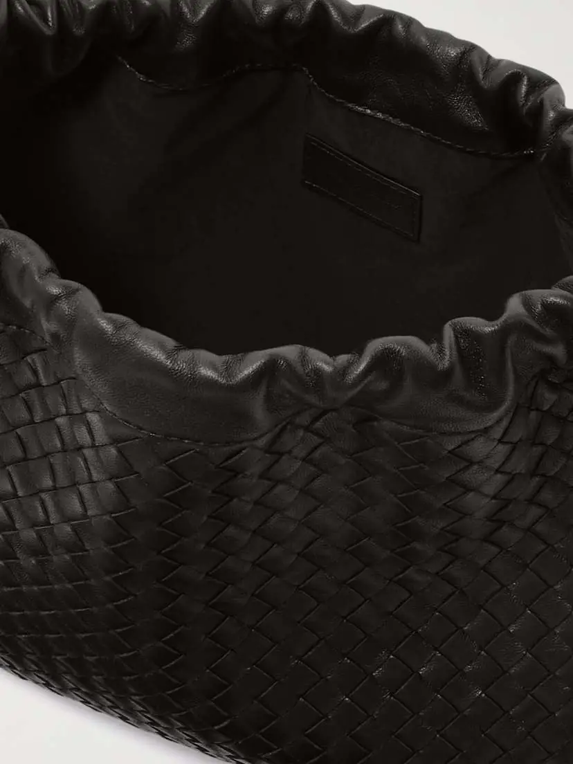 Bottega Veneta Dustbag Embellished Intrecciato Leather Pouch | Thumbnail 5 Bottega Veneta Dustbag Embellished Intrecciato Leather Pouch | Thumbnail 5
