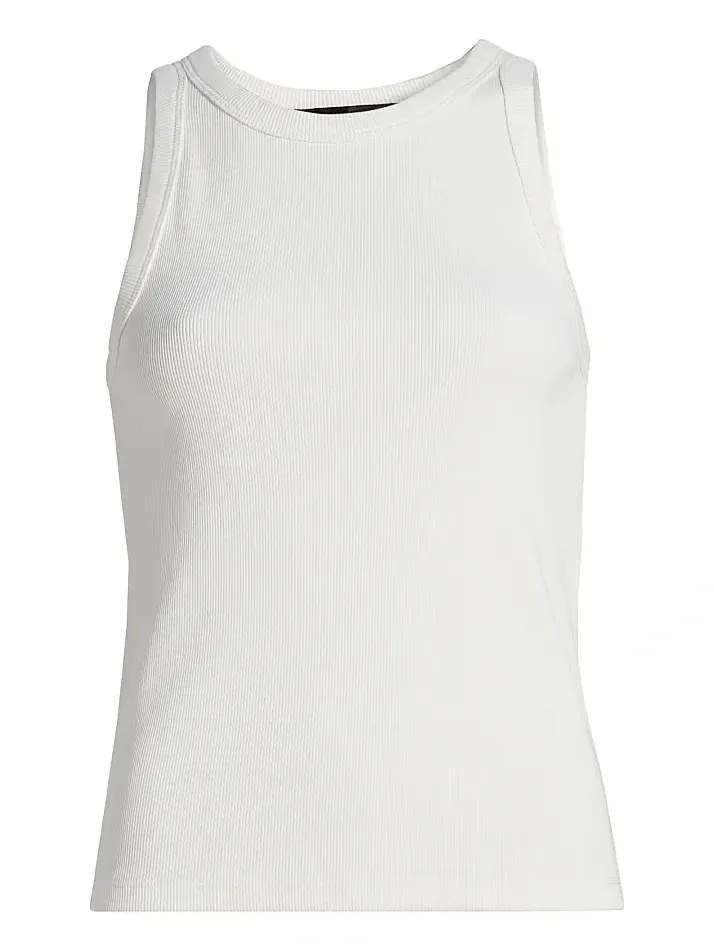 Women's Rib-Knit Cotton Tank