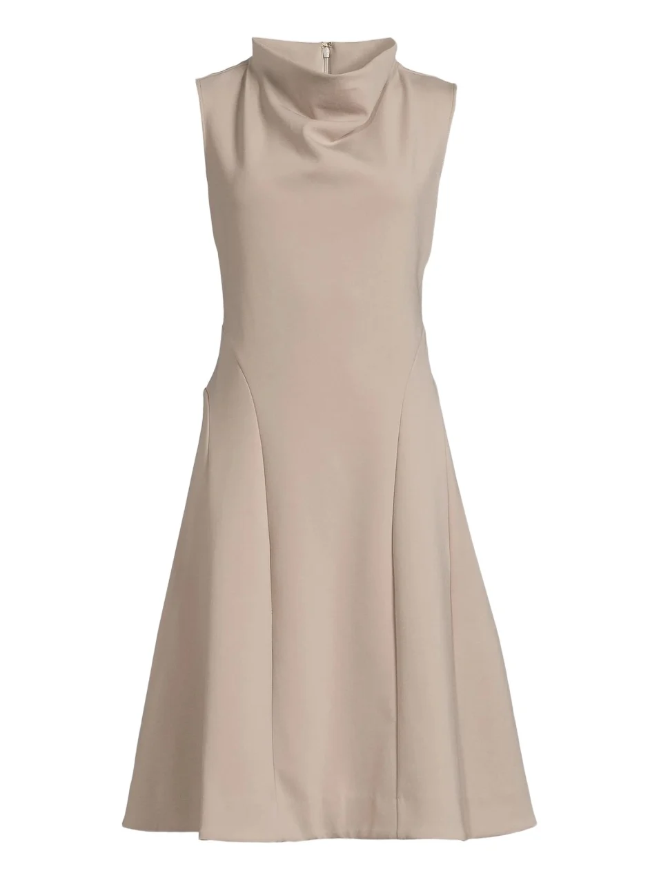 Women's Techno Crepe Funnel Neck Dress Women's Techno Crepe Funnel Neck Dress