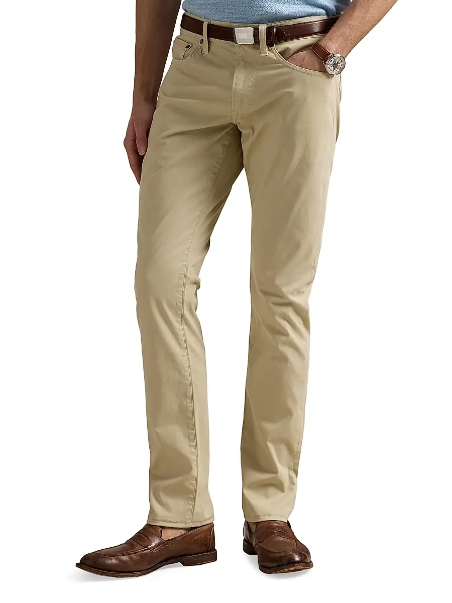 Polo Ralph Lauren Men's Sullivan Slim-Fit Stretch Twill Pants | Thumbnail 3 Polo Ralph Lauren Men's Sullivan Slim-Fit Stretch Twill Pants | Thumbnail 3