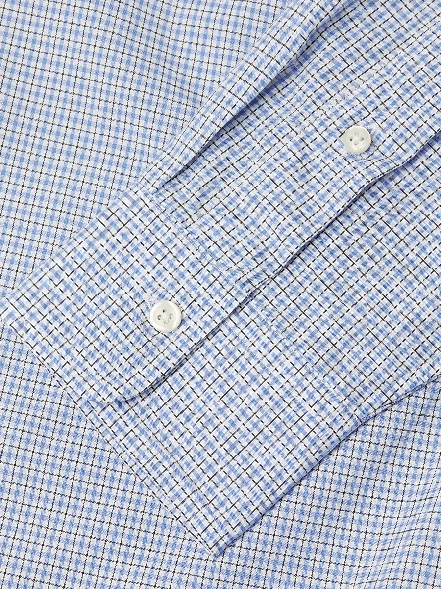 Polo Ralph Lauren Men's Classic-Fit Glen Plaid Poplin Shirt | Thumbnail 6 Polo Ralph Lauren Men's Classic-Fit Glen Plaid Poplin Shirt | Thumbnail 6