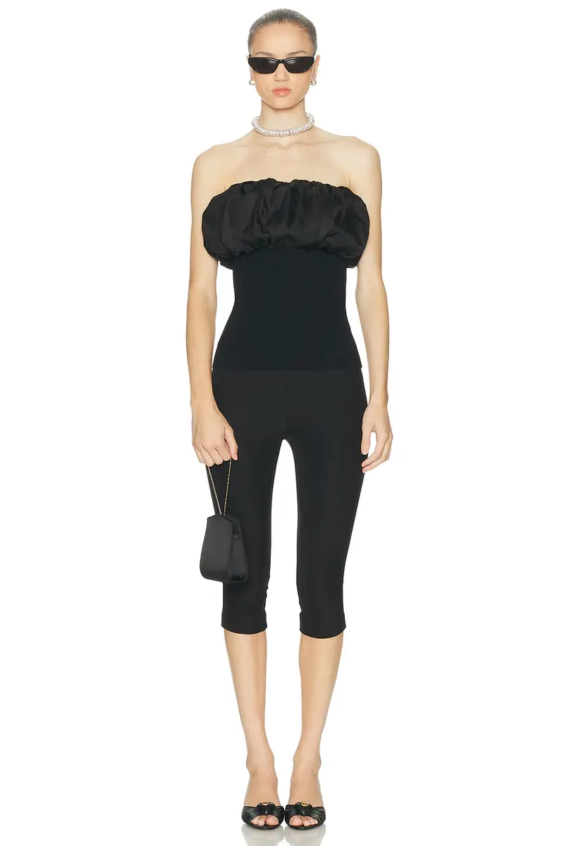 Ganni Strapless Top | Thumbnail 4 Ganni Strapless Top | Thumbnail 4